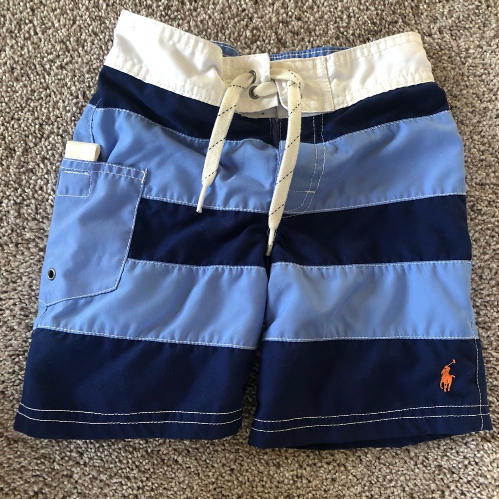 Ralph Lauren swim trunks 4t.